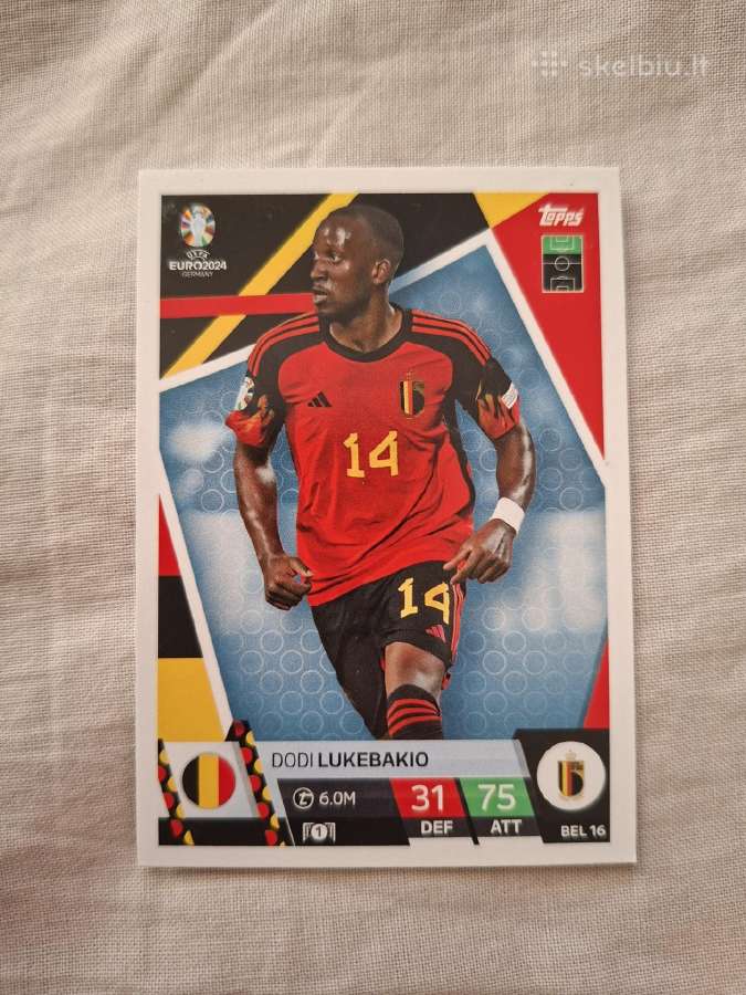 Belgijos ir Nyderlandų futbolininkų kortelės - nuotraukos Nr. 5