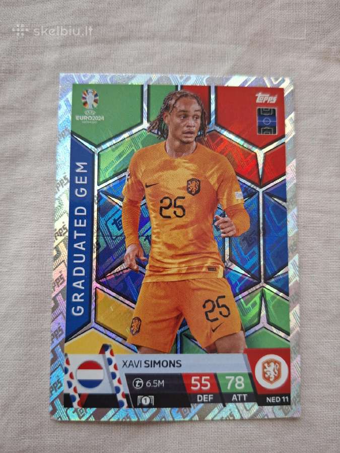 Belgijos ir Nyderlandų futbolininkų kortelės - nuotraukos Nr. 8