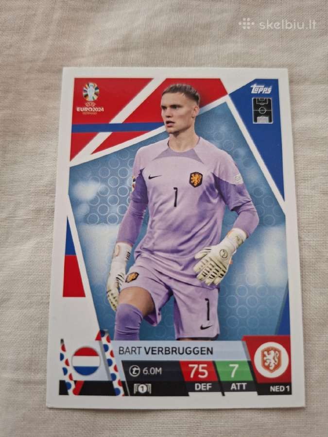 Belgijos ir Nyderlandų futbolininkų kortelės - nuotraukos Nr. 10