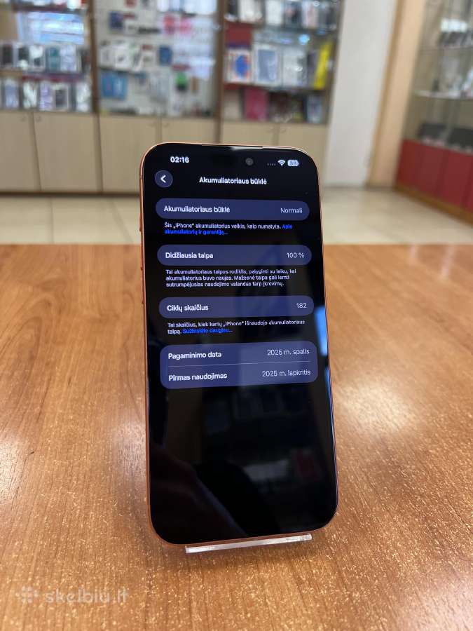 Apple iPhone 17 Pro Max 256 GB (Naudotas) - nuotraukos Nr. 12