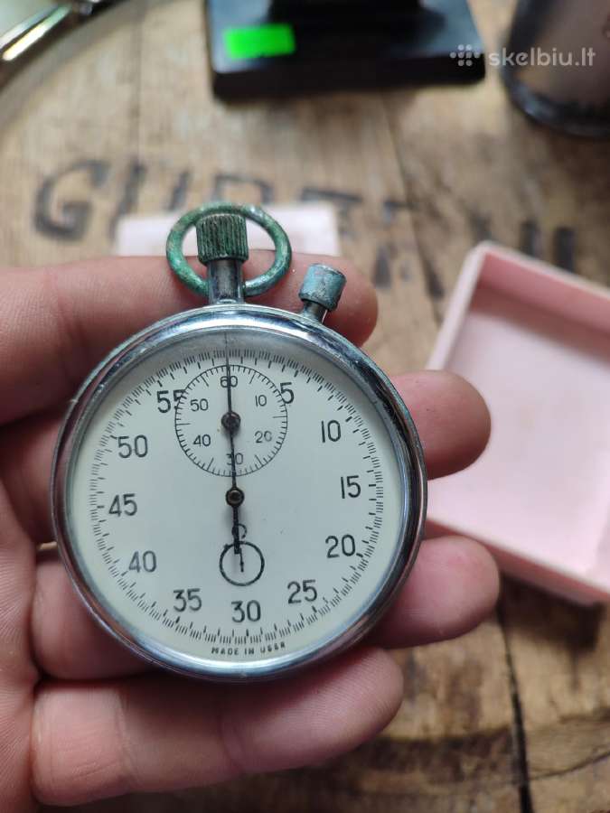 Tarybinis chronometras su dezute - nuotraukos Nr. 2
