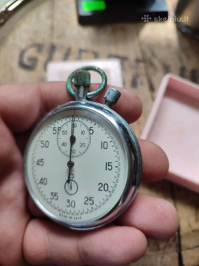 Tarybinis chronometras su dezute - nuotraukos Nr. 3