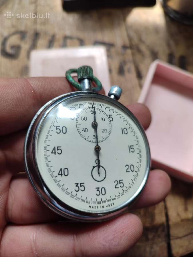 Tarybinis chronometras su dezute - nuotraukos Nr. 4