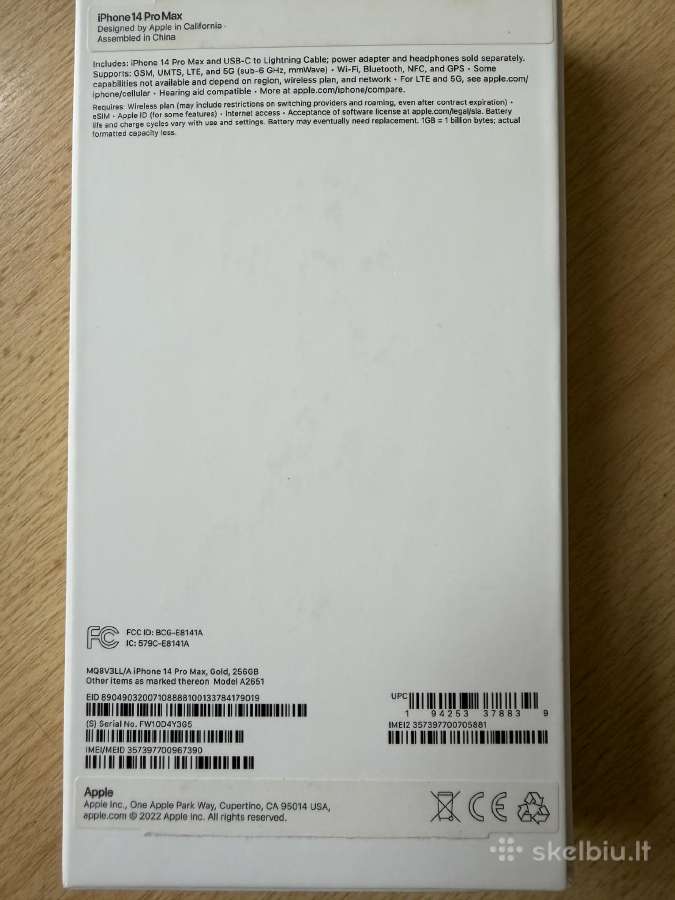 iPhone 14 pro max 256 - nuotraukos Nr. 6