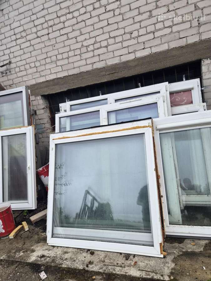 Naudoti Ir Nauji Plastikiniai Langai Geros Bukles - nuotraukos Nr. 26