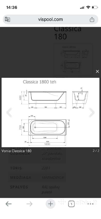 Vonia akmens masės - nuotraukos Nr. 5