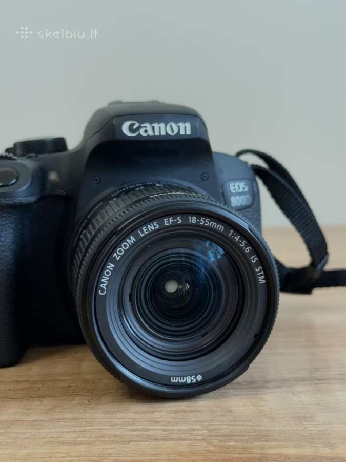 Canon EOS 800d + Ef-s 18-55mm Is Stm + rūko efekto - nuotraukos Nr. 2
