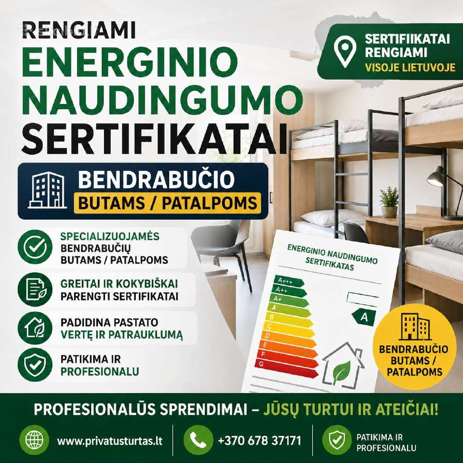 Skubiai energetinis sertifikatas visoje Lietuvoje - nuotraukos Nr. 4
