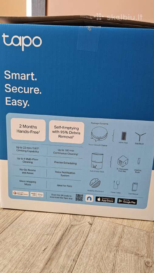 Dulkių siurblys Tp-link Tapo Rv20 Max Plus - nuotraukos Nr. 2