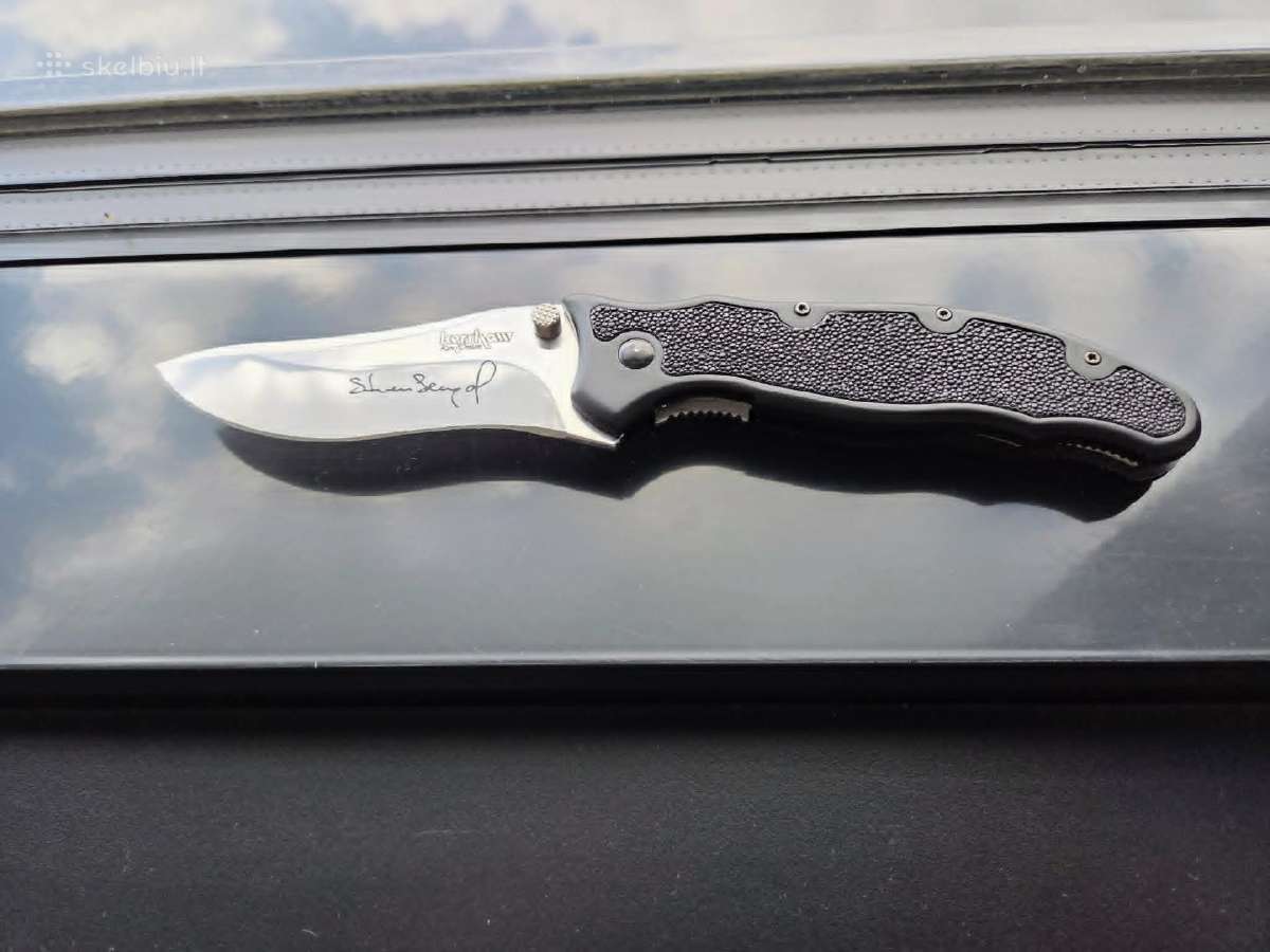 Lenktinis peilis Kershaw Steven Seagal 1680 - nuotraukos Nr. 5