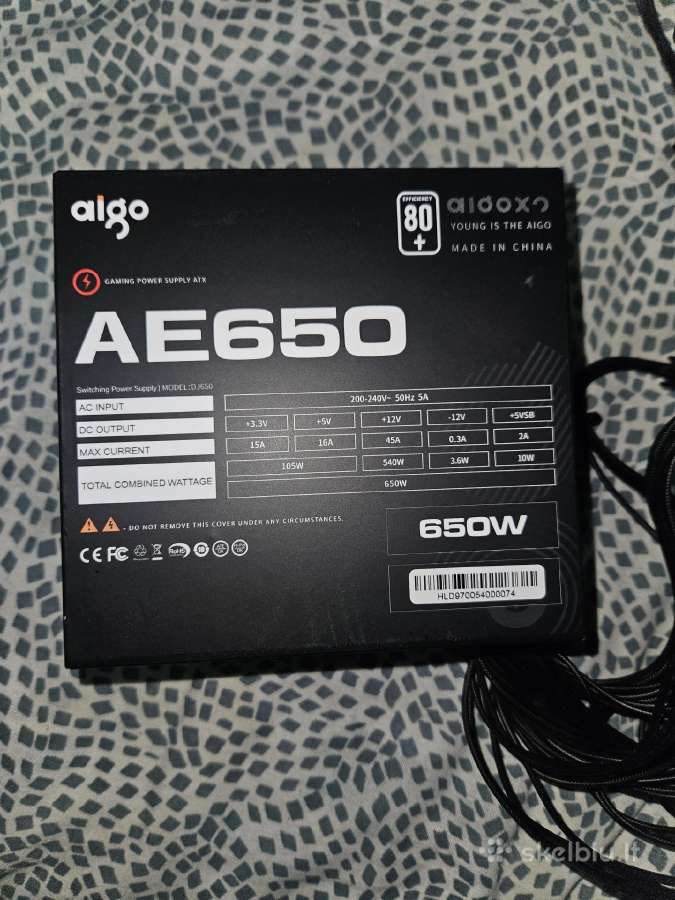 650w psu - nuotraukos Nr. 2
