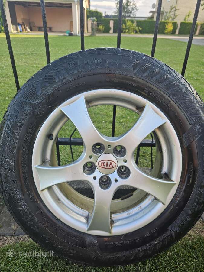 Kia žieminių padangų komplektas R16 - nuotraukos Nr. 3