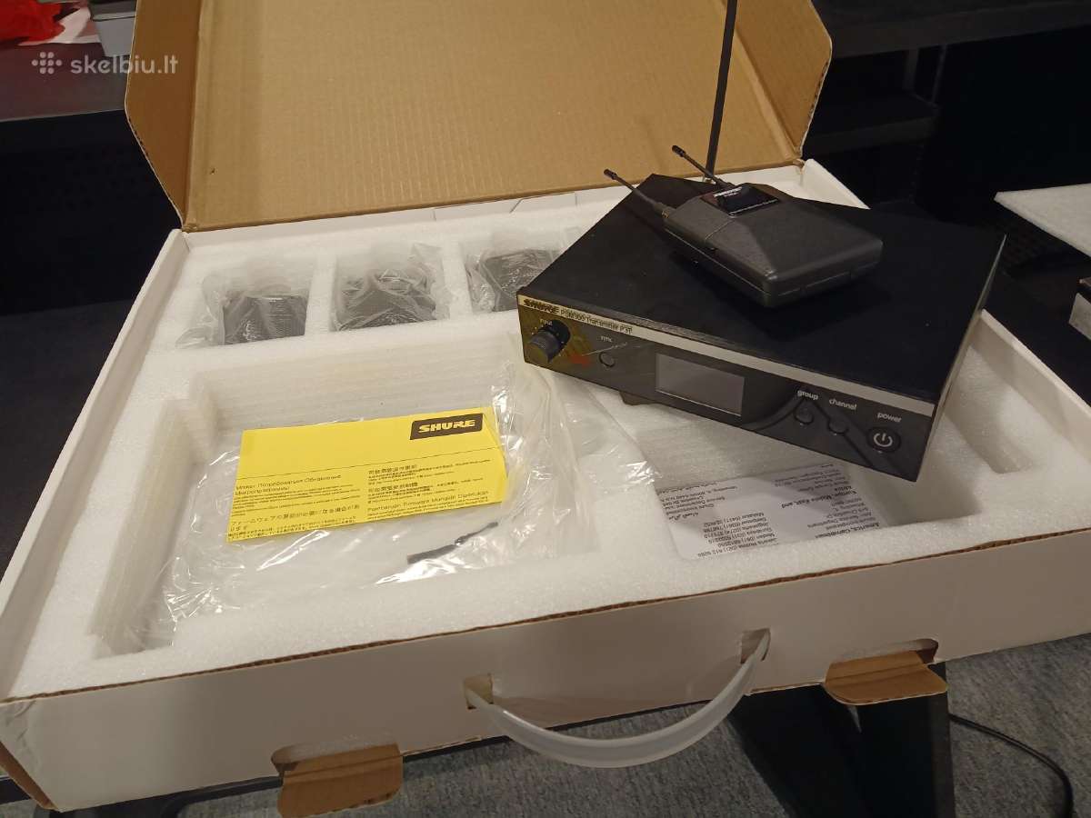 Monitoringo sistema Shure Psm 300 - nuotraukos Nr. 8