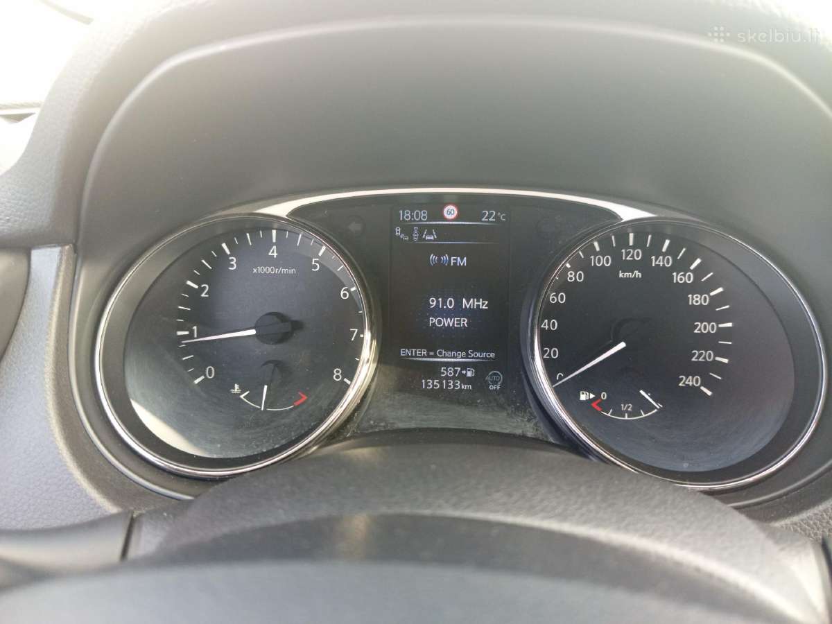 Nissan X-trail Tekna, 1.6 120kw benz. 360 Panoram - nuotraukos Nr. 23