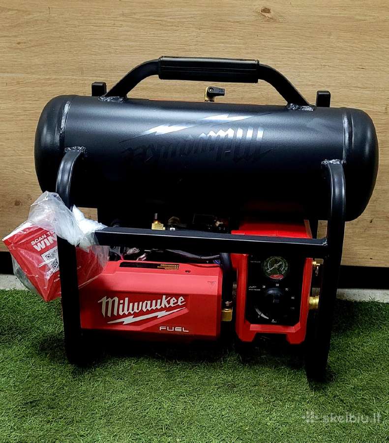 Akumuliatorinis oro kompresorius Milwaukee M18 Fac - nuotraukos Nr. 7