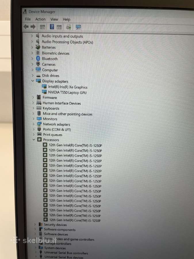 Lenovo Thinkpad P16s Gen 1 I5-1250p 16gb 512gb SSD - nuotraukos Nr. 7