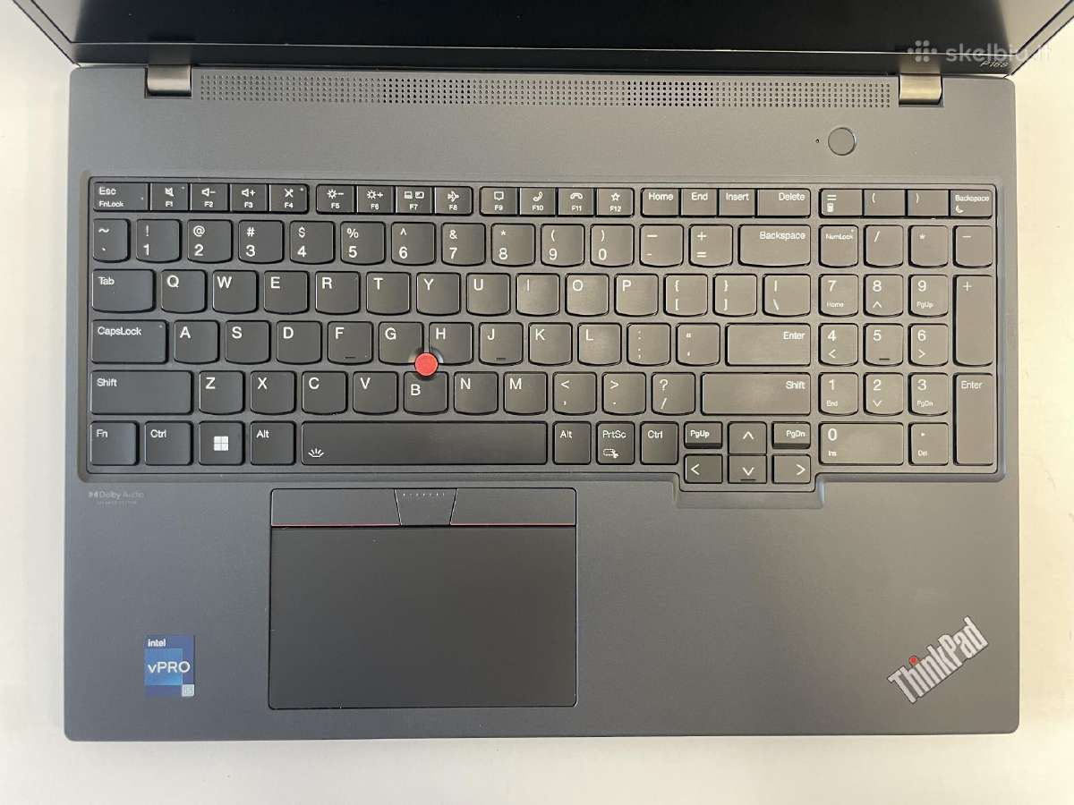 Lenovo Thinkpad P16s Gen 1 I5-1250p 16gb 512gb SSD - nuotraukos Nr. 5