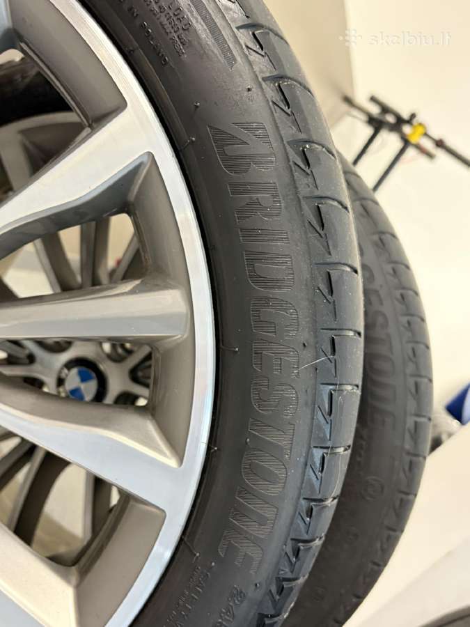 Bmw Originalūs, lieti Ratlankiai, su Padangomis . - nuotraukos Nr. 4