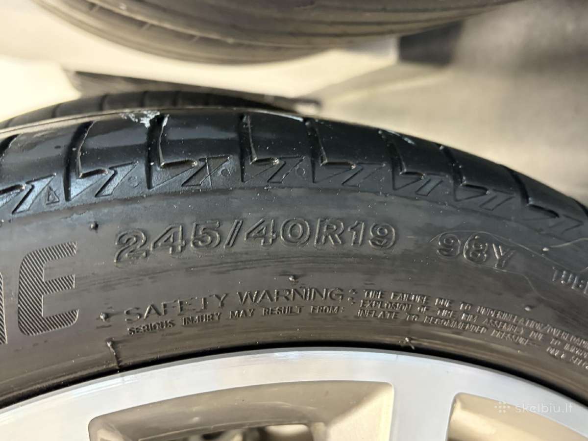 Bmw Originalūs, lieti Ratlankiai, su Padangomis . - nuotraukos Nr. 5