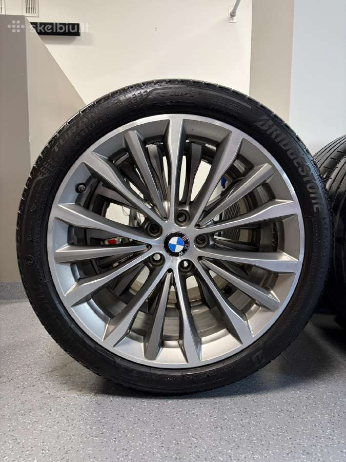 Bmw Originalūs, lieti Ratlankiai, su Padangomis . - nuotraukos Nr. 6