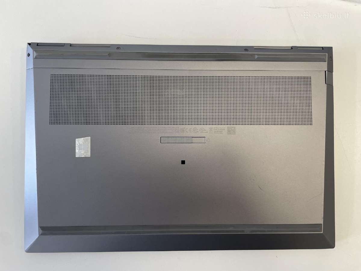 Hp Zbook Fury 15 G7 i7-10850h 16gb RAM 512gb SSD - nuotraukos Nr. 6
