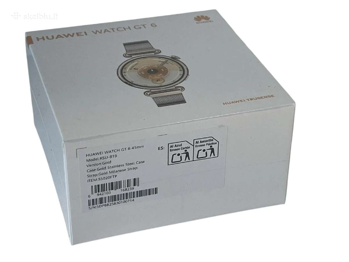Huawei Watch GT 6 Milanese (41mm) (Naujas) - nuotraukos Nr. 3