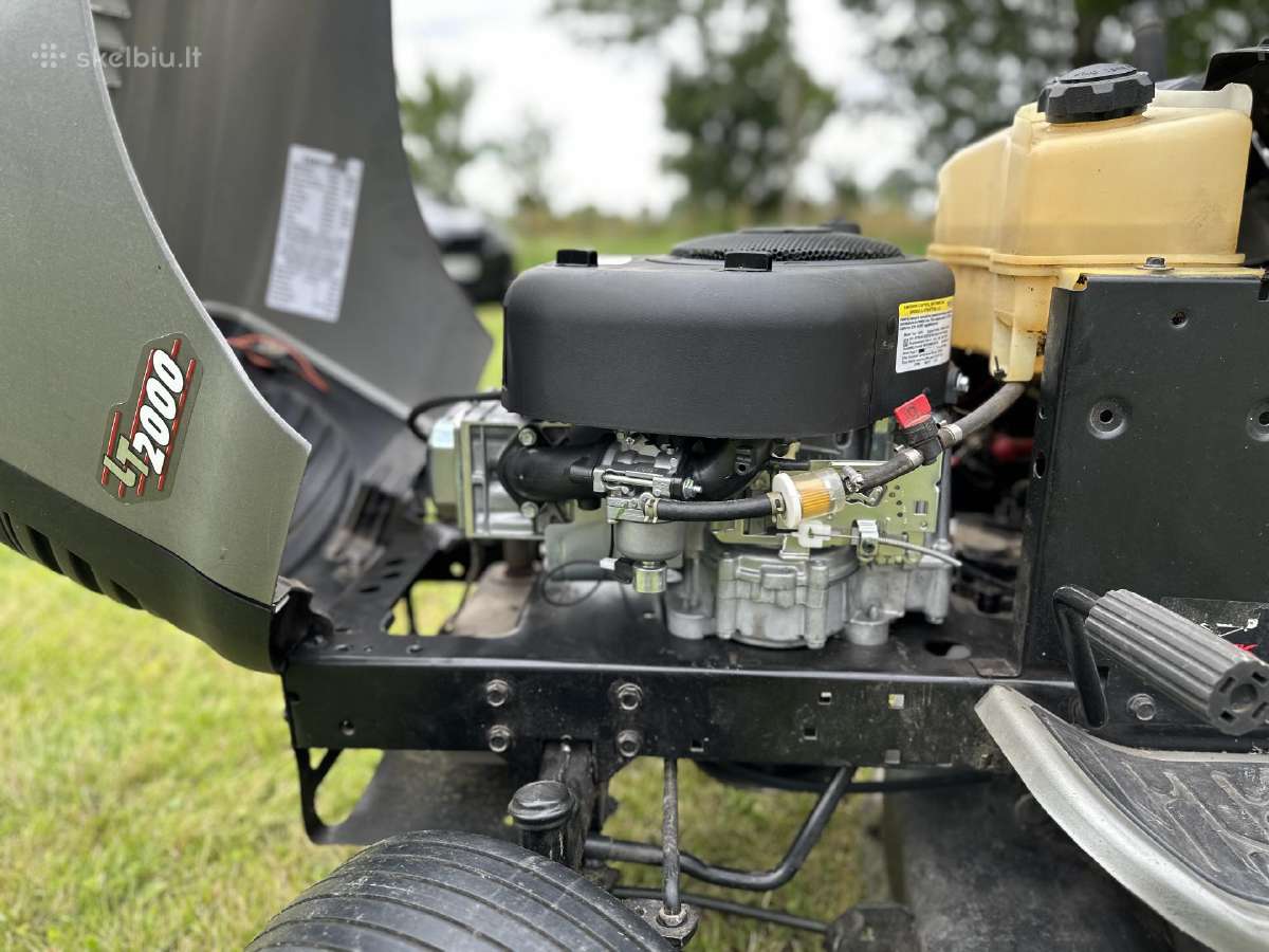 Parduodamas sodo traktoriukas Craftsman Lt2000 - nuotraukos Nr. 7