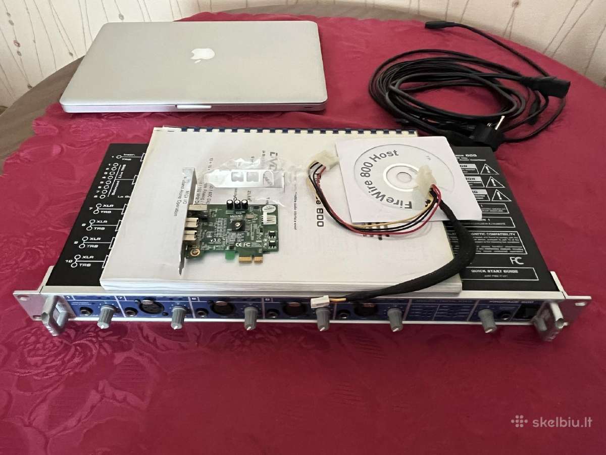Rme Ff800 + Fw Pcie plokste - nuotraukos Nr. 6