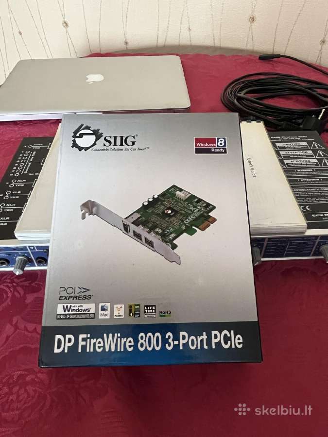 Rme Ff800 + Fw Pcie plokste - nuotraukos Nr. 7