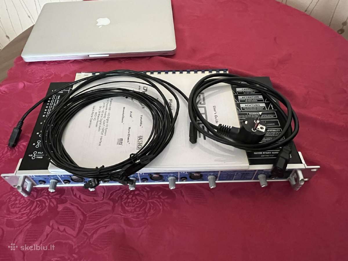 Rme Ff800 + Fw Pcie plokste - nuotraukos Nr. 8