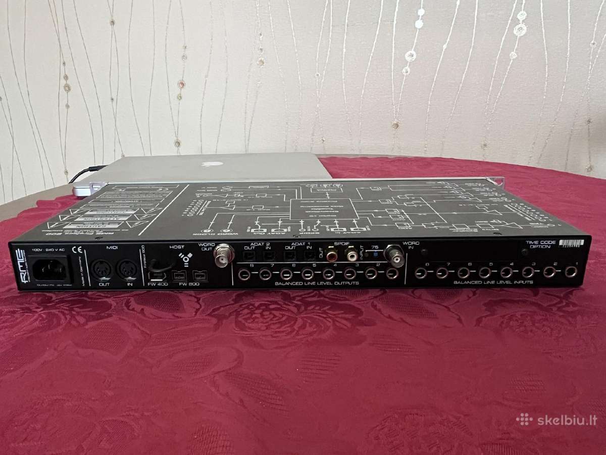 Rme Ff800 + Fw Pcie plokste - nuotraukos Nr. 3