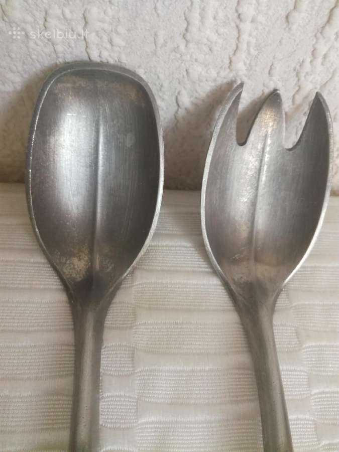 Labai seni,patogūs,ilgais kotais šaukštai - nuotraukos Nr. 6