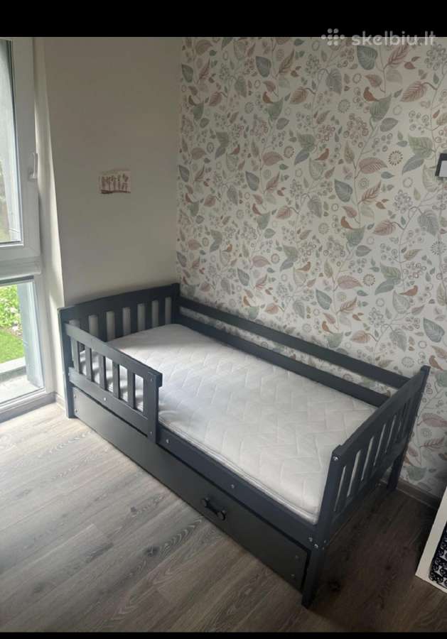 Lova su stalčiumi 180x80 - nuotraukos Nr. 4