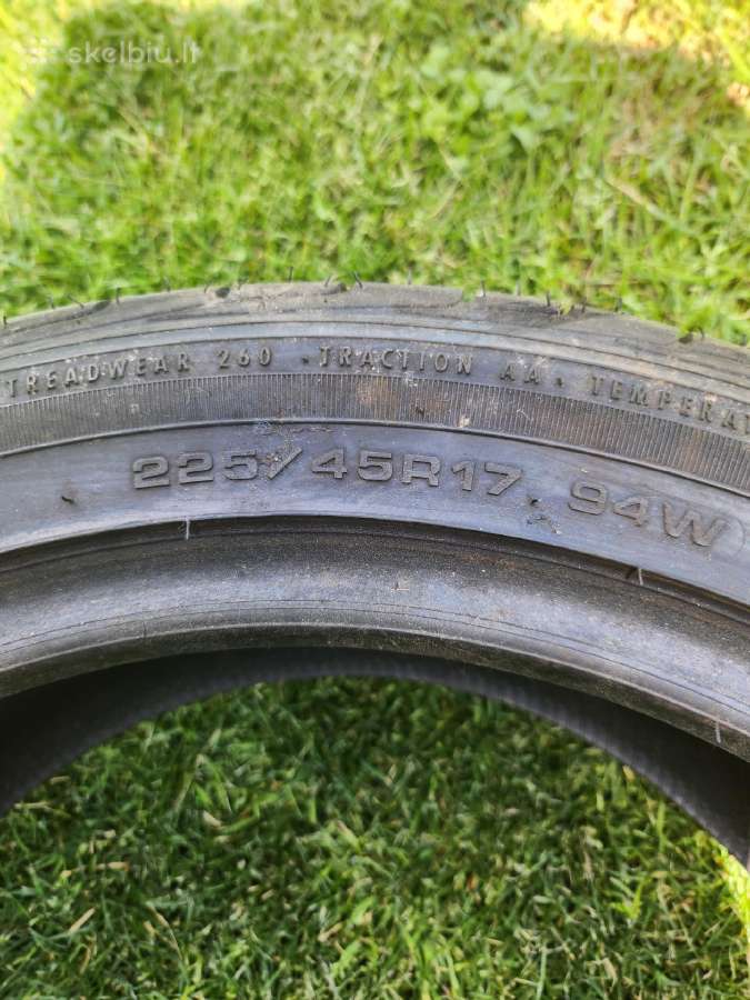 Parduodamos naujos padangos Kelly Uhp Sport 225/45 - nuotraukos Nr. 3