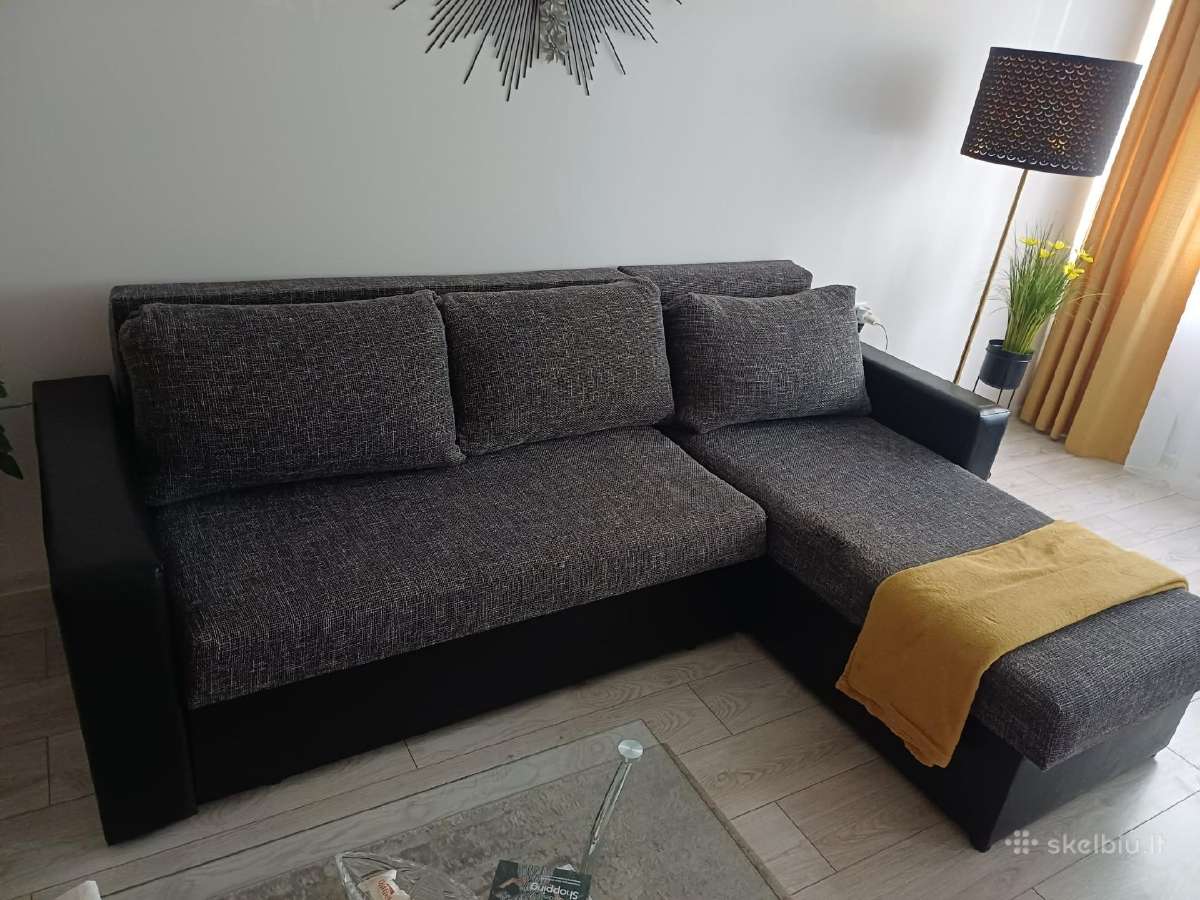 Kampinė sofa-lova - nuotraukos Nr. 2