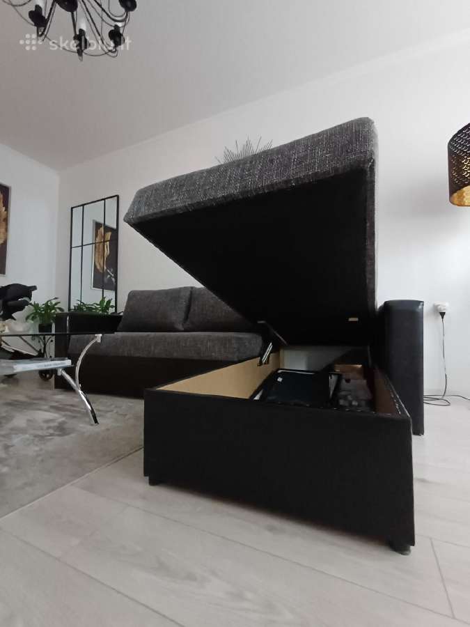 Kampinė sofa-lova - nuotraukos Nr. 3