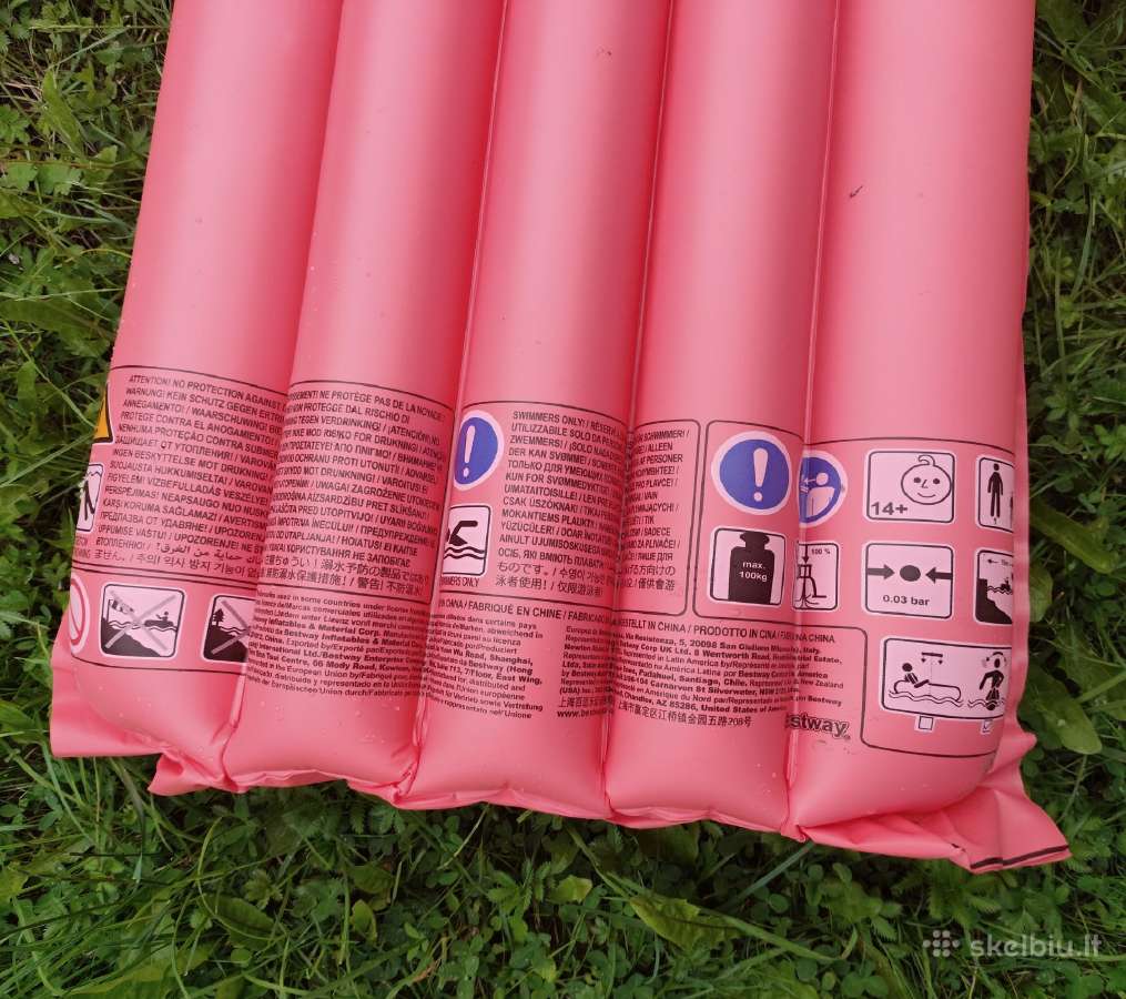 Pripučiamas plaukiojimo čiužinys Bestway - nuotraukos Nr. 2