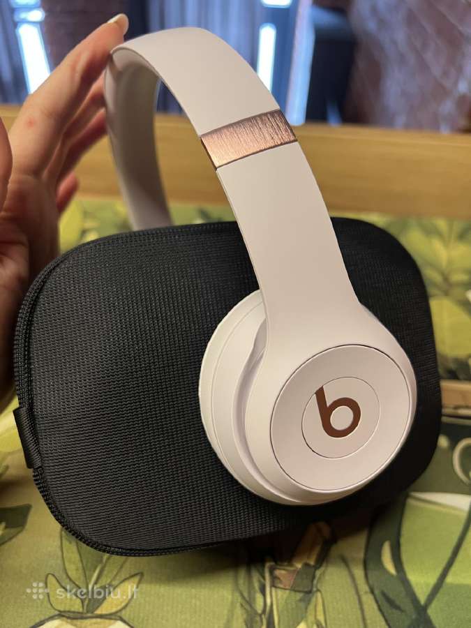 Beats Solo 4 belaidės ausinės Cloud Pink - nuotraukos Nr. 5