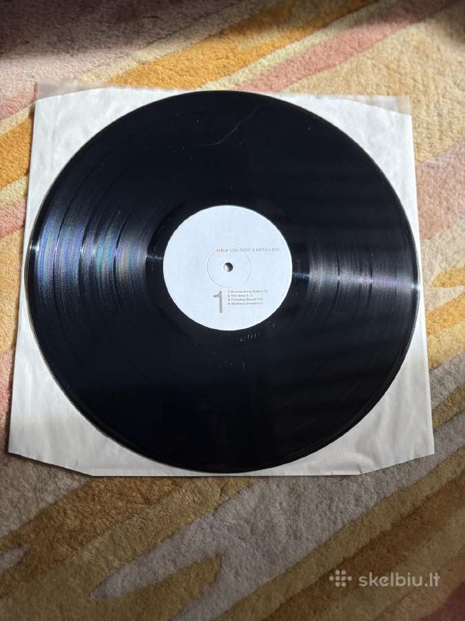 Metallica & Lou Reed - Lulu 2xlp 2011 plokštelė - nuotraukos Nr. 5