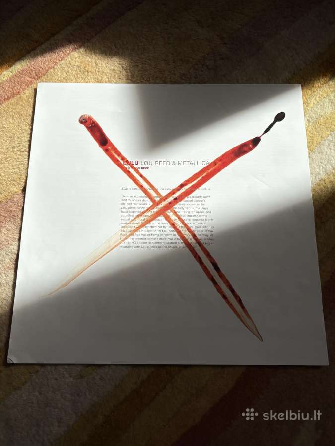 Metallica & Lou Reed - Lulu 2xlp 2011 plokštelė - nuotraukos Nr. 9