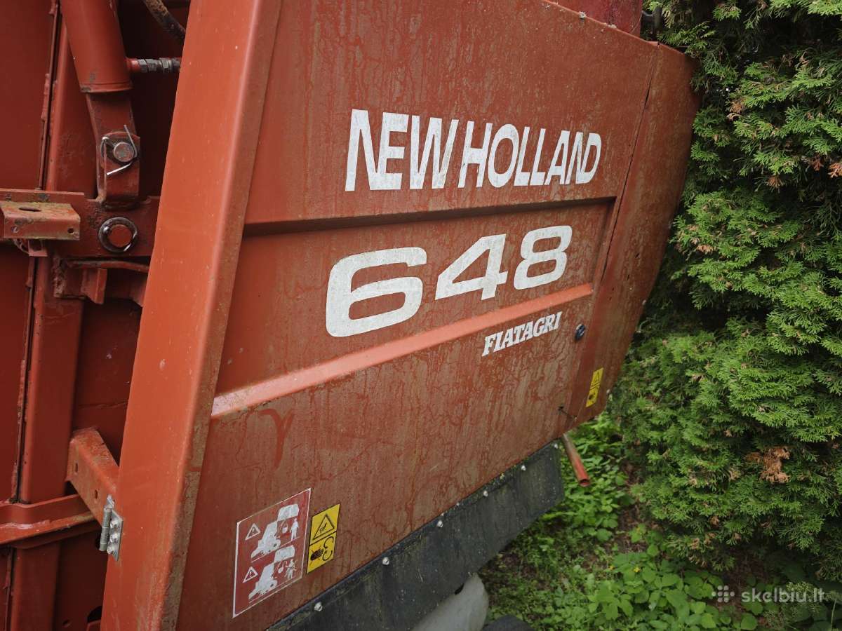 New Holland 648 ruloninis presas - nuotraukos Nr. 4