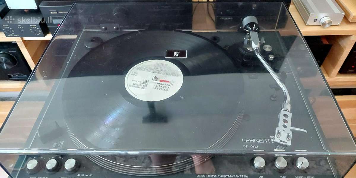 Vinilinių plokštelių grotuvas Lehnert Ps 904 - nuotraukos Nr. 2