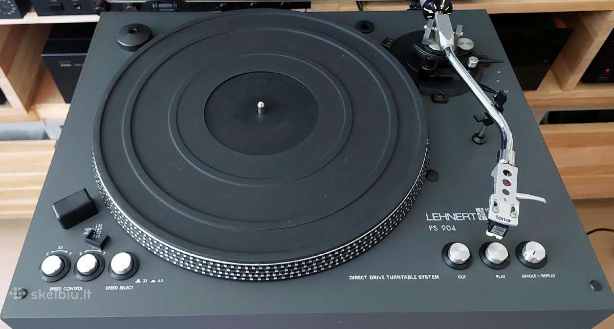 Vinilinių plokštelių grotuvas Lehnert Ps 904 - nuotraukos Nr. 6
