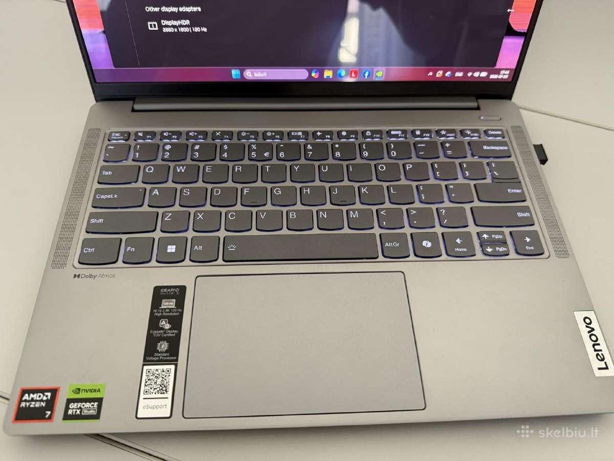 Lenovo idea pad pro 5 14ahp9 - nuotraukos Nr. 3