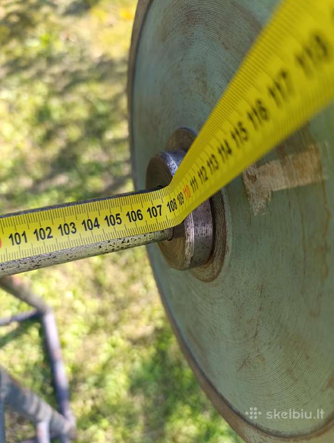 Originali olimpinio standarto štanga ir svoriai - nuotraukos Nr. 8