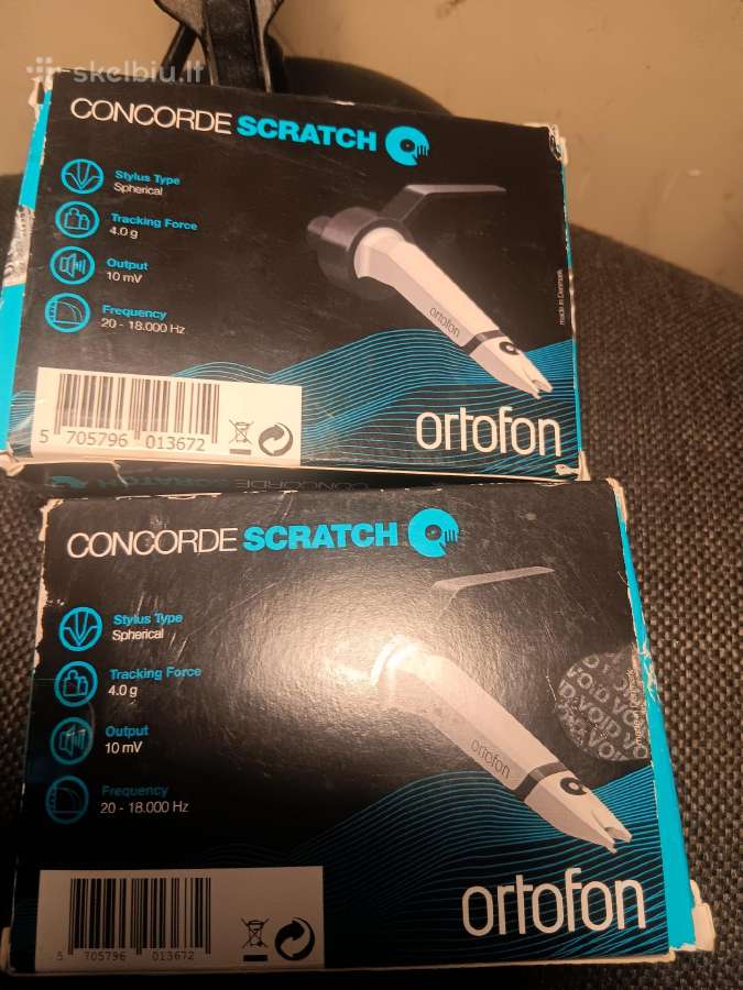 2x Ortofon Concorde Scratch Original - nuotraukos Nr. 3