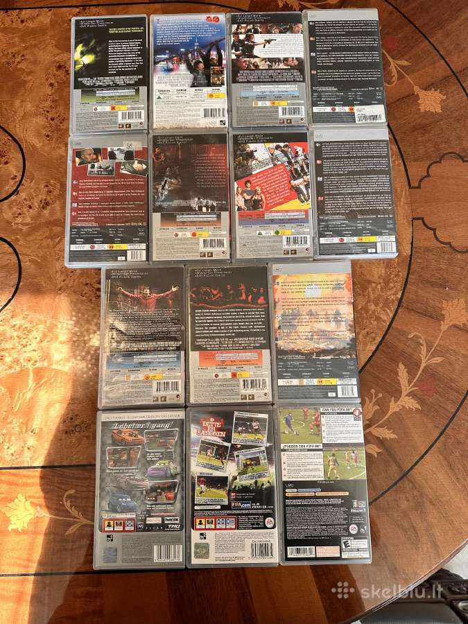 Sony PSP žaidimai ir filmai - nuotraukos Nr. 2