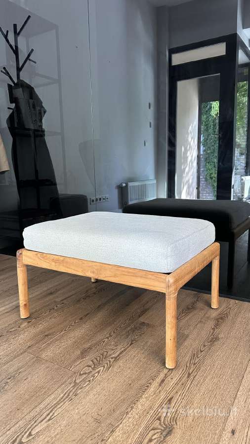 Jack outdoor footstool pufas medis tinkmedis - nuotraukos Nr. 3