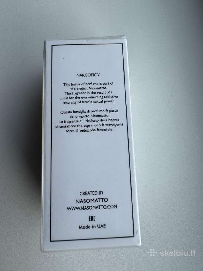 Naujas Narcotic Nasomatto 25 ml - nuotraukos Nr. 4