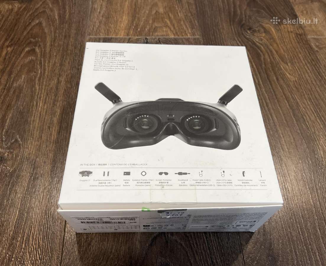 Dji goggle akiniai su Motion lazdele - nuotraukos Nr. 9